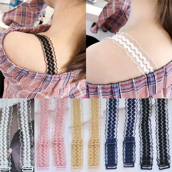 women's g-strings antiskid novel bra shoulder strap casual straps invisible hollowed lace flower double, Black;white
women's g-strings antiskid novel bra shoulder strap casual straps invisible hollowed lace flower double, Black;white