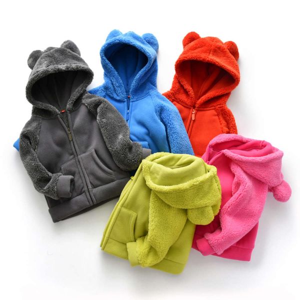wear spring and autumn korean children's cardigan hooded coat wy1688, Black