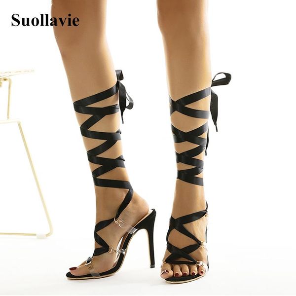 sandals 2021 brand designer women lace-up shoes dress high heels narrow ankle ladies female summer footwear, Black
sandals 2021 brand designer women lace-up shoes dress high heels narrow ankle ladies female summer footwear, Black