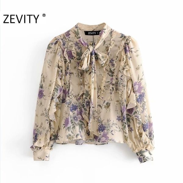 zevity women fashion flower print pleat ruffles chiffon smock blouse shirt women lantern sleeve bow tied blusas chic ls7250 201201, White
zevity women fashion flower print pleat ruffles chiffon smock blouse shirt women lantern sleeve bow tied blusas chic ls7250 201201, White
