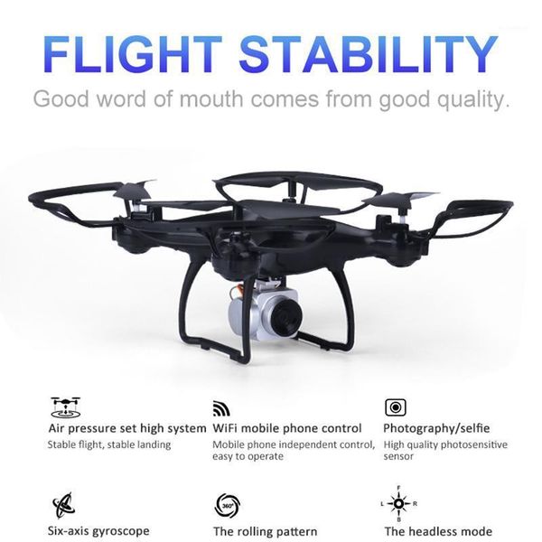 drones s8 1080p hd camera drone fpv wifi real-time transmission rc quadcopter 3 modes speed one-key return altitude hold mini dron gift1
drones s8 1080p hd camera drone fpv wifi real-time transmission rc quadcopter 3 modes speed one-key return altitude hold mini dron gift1