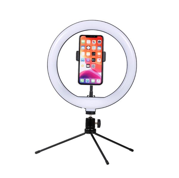 10inch led deskvideo ring light selfie lamp with desktripod stand usb plug for youtube tik tok live streaming
10inch led deskvideo ring light selfie lamp with desktripod stand usb plug for youtube tik tok live streaming