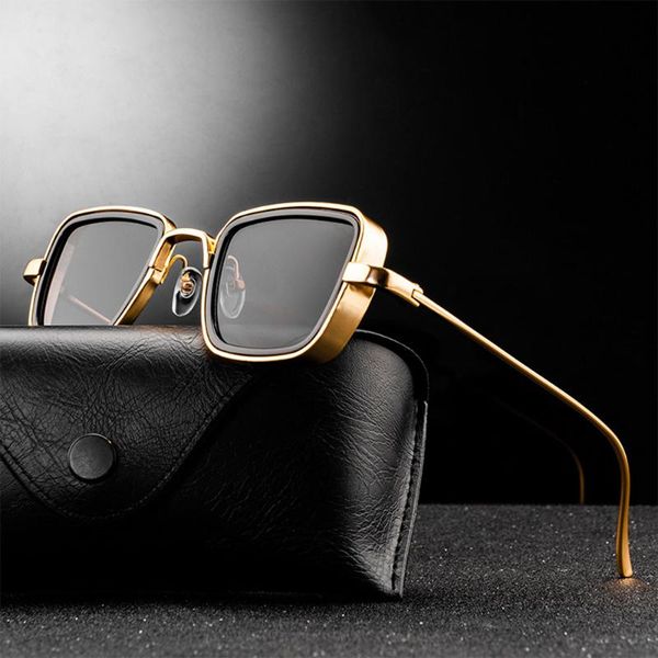 sunglasses vintage steampunk men 2021 retro metal square eyewear trendy brand sun glasses shades for women lunette de soleil, White;black
sunglasses vintage steampunk men 2021 retro metal square eyewear trendy brand sun glasses shades for women lunette de soleil, White;black