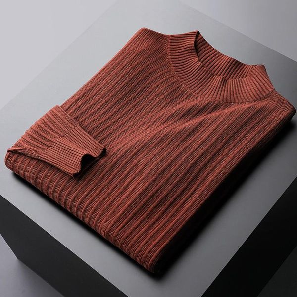 new mock neck sweater male solid color thicken stripe mens sweaters fashion slim fit keep warm sweater man 3xl, White;black
new mock neck sweater male solid color thicken stripe mens sweaters fashion slim fit keep warm sweater man 3xl, White;black
