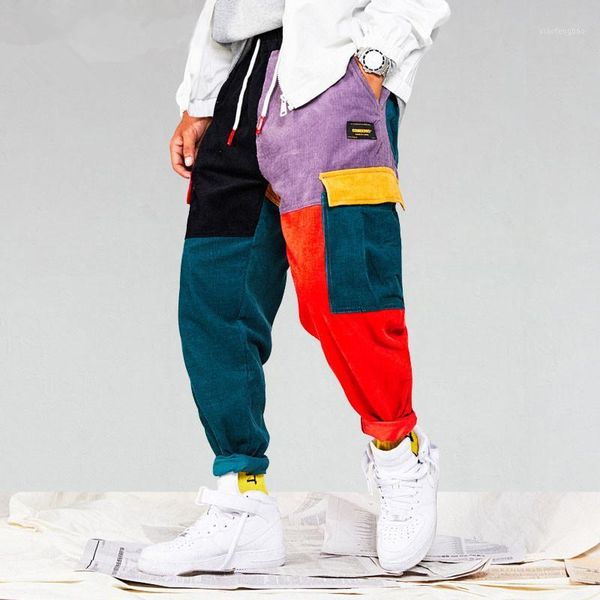 corduroy patchwork cargo pants men streetwear harem pants joggers harajuku sweatpants hip hop streetwear trousers1, Black
corduroy patchwork cargo pants men streetwear harem pants joggers harajuku sweatpants hip hop streetwear trousers1, Black
