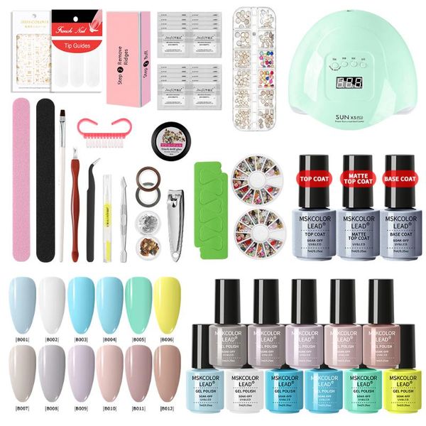 nail art kits set uv led lamp dryer with gel polish kit manicure tools for and glass bottle
nail art kits set uv led lamp dryer with gel polish kit manicure tools for and glass bottle