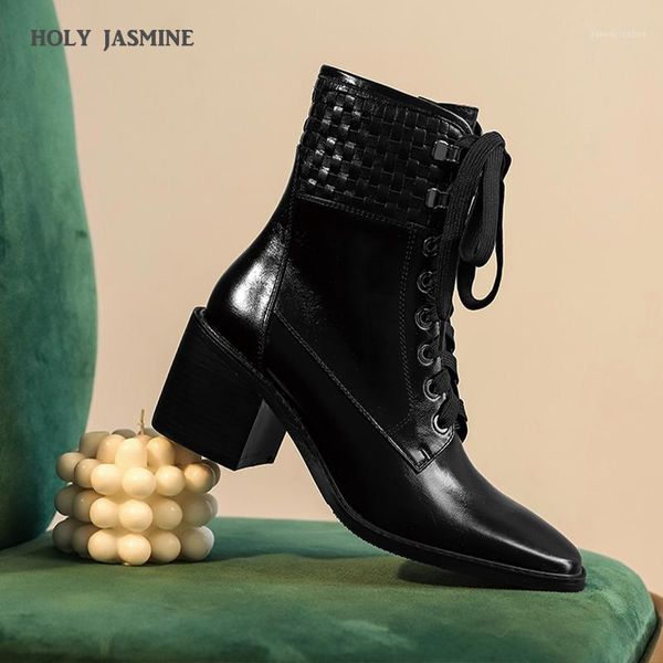 boots genuine leather women spring autumn butter material weaving retro ankle for pigskin1, Black
boots genuine leather women spring autumn butter material weaving retro ankle for pigskin1, Black