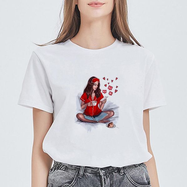 great morning printed women tshirt harajuku graphic vintage t shirts women kawaii gym loose tee shirt femme, White
great morning printed women tshirt harajuku graphic vintage t shirts women kawaii gym loose tee shirt femme, White