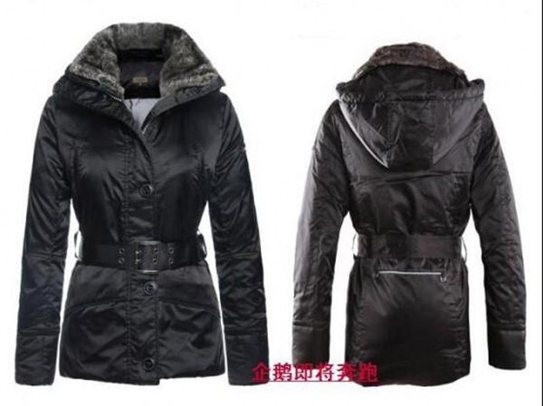 feather waist thickening of cultivate one's morality in the rabbit fur collar long women coat down jacket, Black
feather waist thickening of cultivate one's morality in the rabbit fur collar long women coat down jacket, Black
