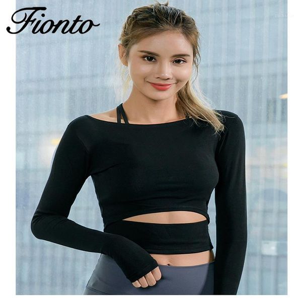 yoga outfits exposed belly button clothing long-sleeved women shirt stretch breathable quick-drying fitness short, White;red
yoga outfits exposed belly button clothing long-sleeved women shirt stretch breathable quick-drying fitness short, White;red