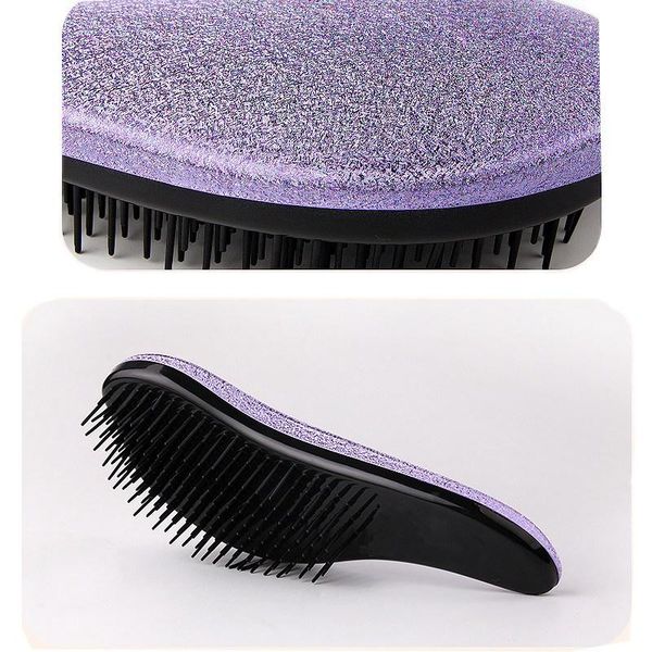 brainbow 1pc magic detangling hair brush professional plastic shinning color hair comb hair styling care tools escova de cabelo q wmtohn, Silver
brainbow 1pc magic detangling hair brush professional plastic shinning color hair comb hair styling care tools escova de cabelo q wmtohn, Silver