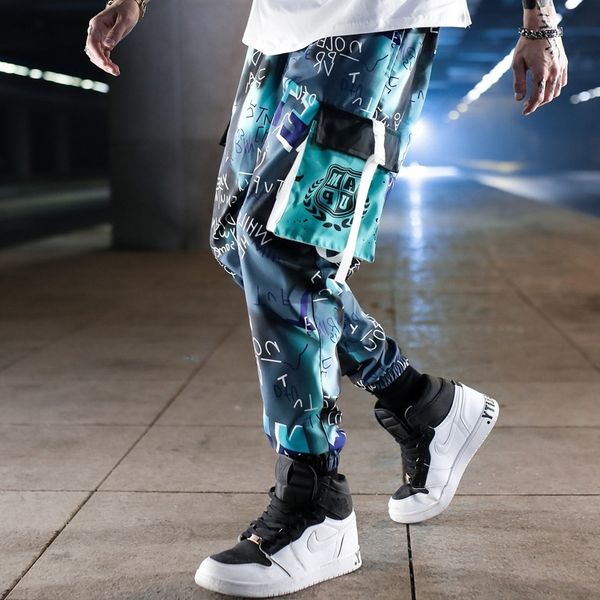 gradient hip hop men cargo pants streetwear fashion cotton joggers sweatpants casual harem trousers summer harajuku pants men lj201007, Black
gradient hip hop men cargo pants streetwear fashion cotton joggers sweatpants casual harem trousers summer harajuku pants men lj201007, Black