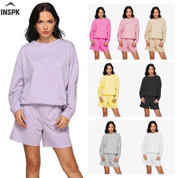 gym clothing inspk solid casual tracksuit pure colors loose pullovers +high waisted shorts spring autumn 2021 pullover suit for s-xl1, White;black
gym clothing inspk solid casual tracksuit pure colors loose pullovers +high waisted shorts spring autumn 2021 pullover suit for s-xl1, White;black