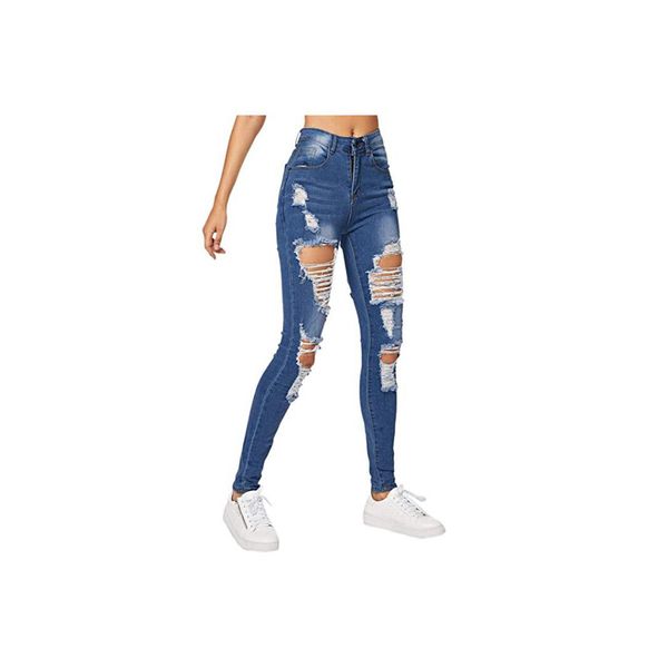 trendy jeans women's clothing new ripped mid-waist tie-fit long jeans casual fashion solid color can be worn in all seasons y1214, Blue
trendy jeans women's clothing new ripped mid-waist tie-fit long jeans casual fashion solid color can be worn in all seasons y1214, Blue