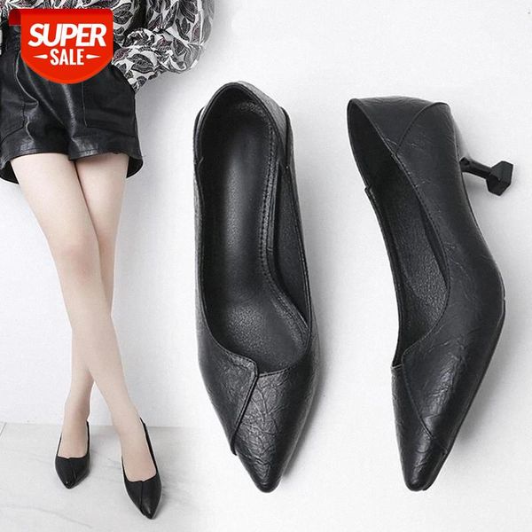 2020 new spring black high heel shoes women's thin heeled office work shoes women's soft leather low heel woman #xo9x
2020 new spring black high heel shoes women's thin heeled office work shoes women's soft leather low heel woman #xo9x