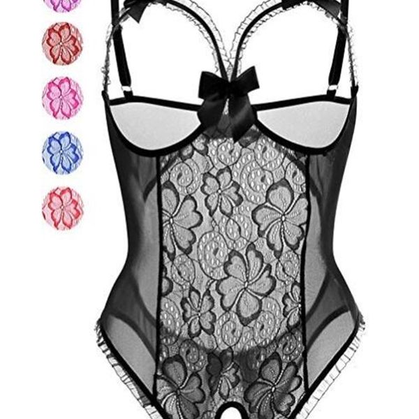women teddy lingerie lady one piece lace babydoll bodysuit nightie female tight sleepwear lin tai, Black;white
women teddy lingerie lady one piece lace babydoll bodysuit nightie female tight sleepwear lin tai, Black;white