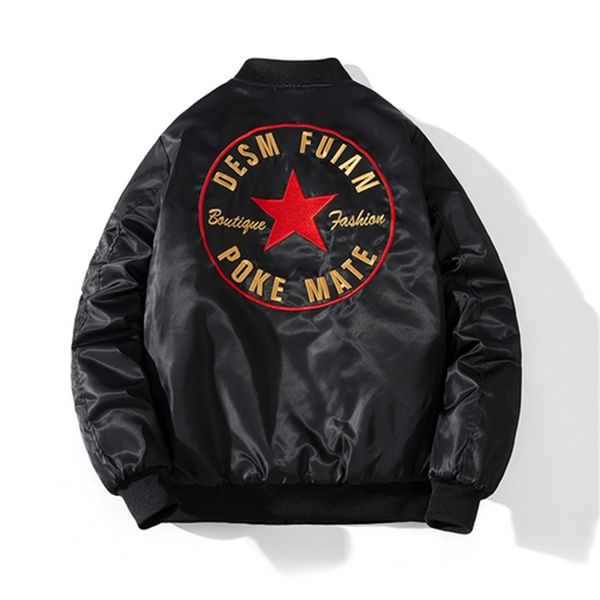 2021 new autumn winter of men's embroidered thick baseball male jacket black-letter 4xyb, Black;brown
2021 new autumn winter of men's embroidered thick baseball male jacket black-letter 4xyb, Black;brown