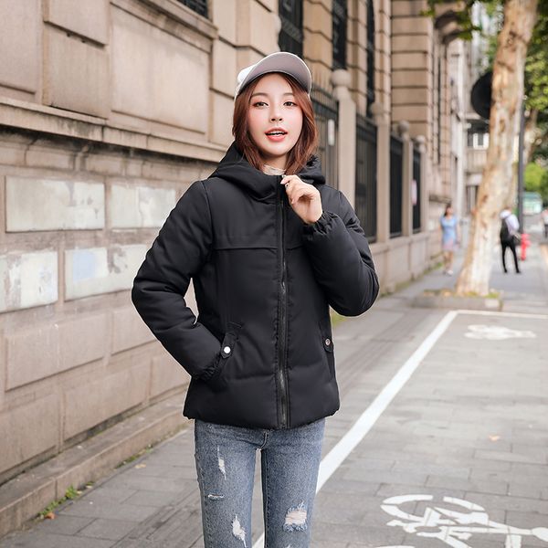 2021 newwinter basic jacket women oversized cotton padded outwear female autumn coat hooded short overcoat 39bm, Black;brown
2021 newwinter basic jacket women oversized cotton padded outwear female autumn coat hooded short overcoat 39bm, Black;brown