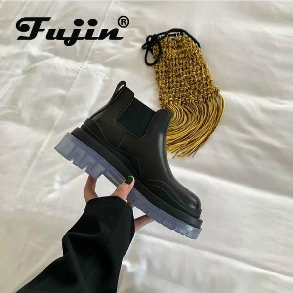 fujin 2020 women's ankle boots fashion breathable slip flat bottom autumn winter thick bottom solid causal women short boots, Black
fujin 2020 women's ankle boots fashion breathable slip flat bottom autumn winter thick bottom solid causal women short boots, Black