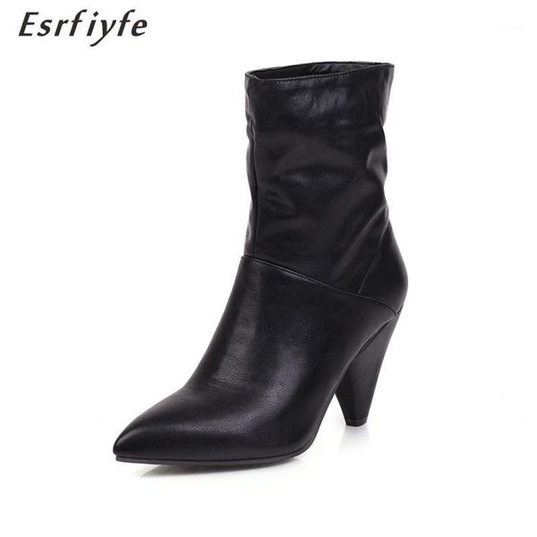 esrfiyfe new fashion ankle boots large size 35-47 high heel women western boots pointed toe winter short black woman shoes1
esrfiyfe new fashion ankle boots large size 35-47 high heel women western boots pointed toe winter short black woman shoes1
