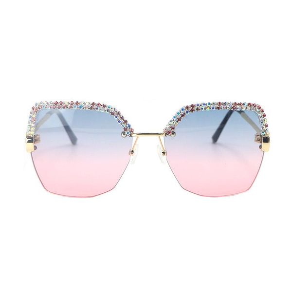 sunglasses fashion square rhinestone semi-rim for women candy color gradient sun glasses crystal oversize uv400 eyewear, White;black
sunglasses fashion square rhinestone semi-rim for women candy color gradient sun glasses crystal oversize uv400 eyewear, White;black