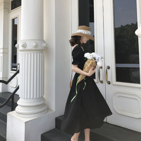2021 new summer light yellow sweet women high waist short sleeve casual elegant beach holiday midi party es vestidos female 9mi5, Black;gray
2021 new summer light yellow sweet women high waist short sleeve casual elegant beach holiday midi party es vestidos female 9mi5, Black;gray