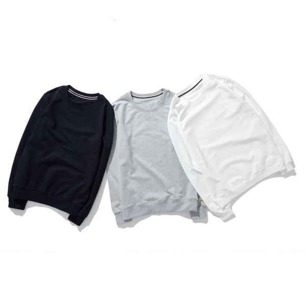 pullover spring and autumn solid color sweater korean version slim student casual sweatshirt long sleeve t-shirt trendy men's wear, Gray
pullover spring and autumn solid color sweater korean version slim student casual sweatshirt long sleeve t-shirt trendy men's wear, Gray