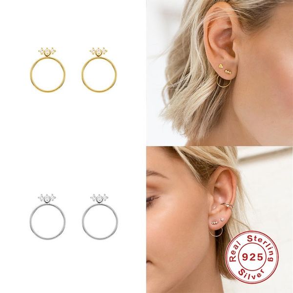 BOAKO Ins Round 2021 Trend Earrings Hoop Earrings Silver 925 Stud Cartilage Ear Piercing Natural Style Ear Cuff #1.2
BOAKO Ins Round 2021 Trend Earrings Hoop Earrings Silver 925 Stud Cartilage Ear Piercing Natural Style Ear Cuff #1.2
