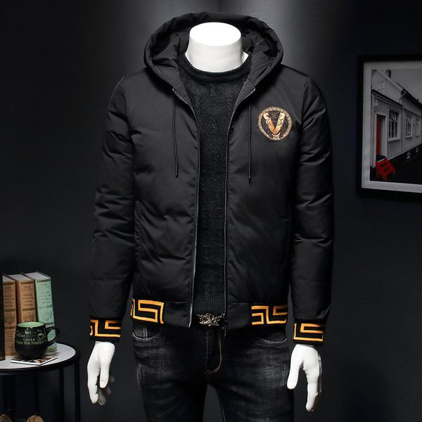 new mens jackets windbreaker thick warm hooded casual menmedusa fashion versatile cotton down parka jacket, Black
new mens jackets windbreaker thick warm hooded casual menmedusa fashion versatile cotton down parka jacket, Black