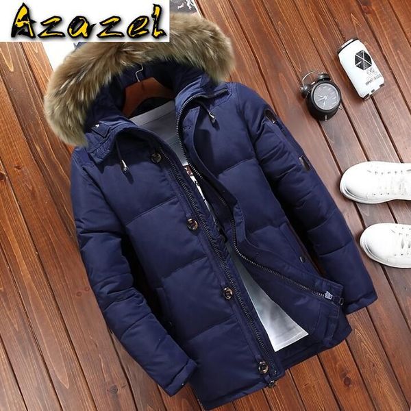 men's down & parkas 2021 men fashion thick warm fur collar hooded waterproof jaqueta masculina overcoat winter mens jacket cotton-padde, Black
men's down & parkas 2021 men fashion thick warm fur collar hooded waterproof jaqueta masculina overcoat winter mens jacket cotton-padde, Black