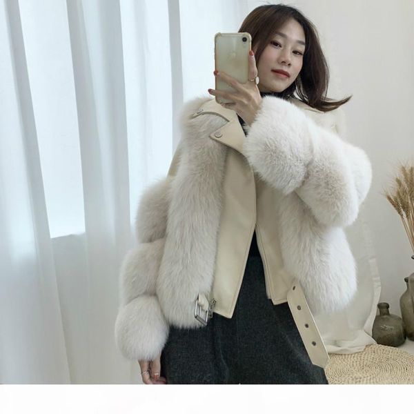 oftbuy 2020 luxury real fur coat winter jacket women natural fox fur genuine leather sheep skin thick warm vest new, Black
oftbuy 2020 luxury real fur coat winter jacket women natural fox fur genuine leather sheep skin thick warm vest new, Black