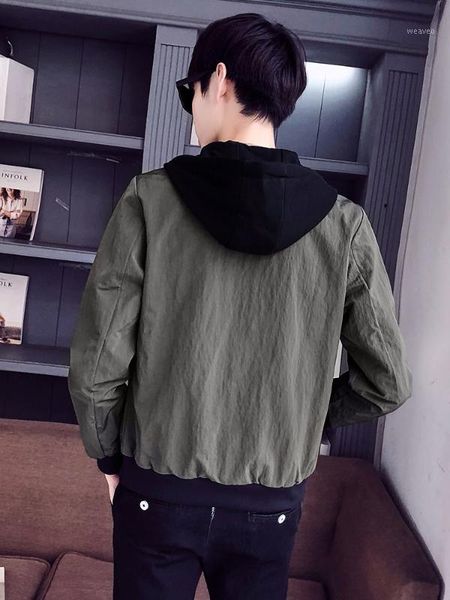 men's coat autumn casual handsome clothes black jacket fashion black clothes outdoor street wear gg50jk1, Black;brown
men's coat autumn casual handsome clothes black jacket fashion black clothes outdoor street wear gg50jk1, Black;brown