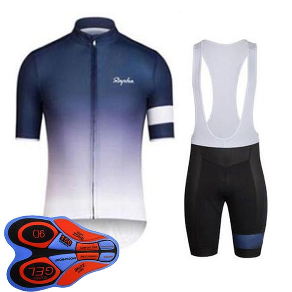 Image of Ropa Ciclismo RAPHA Team Men Summer cycling jersey 9D set High Quality short sleeve road bicycle clothing outdoor Sportswear Y082102