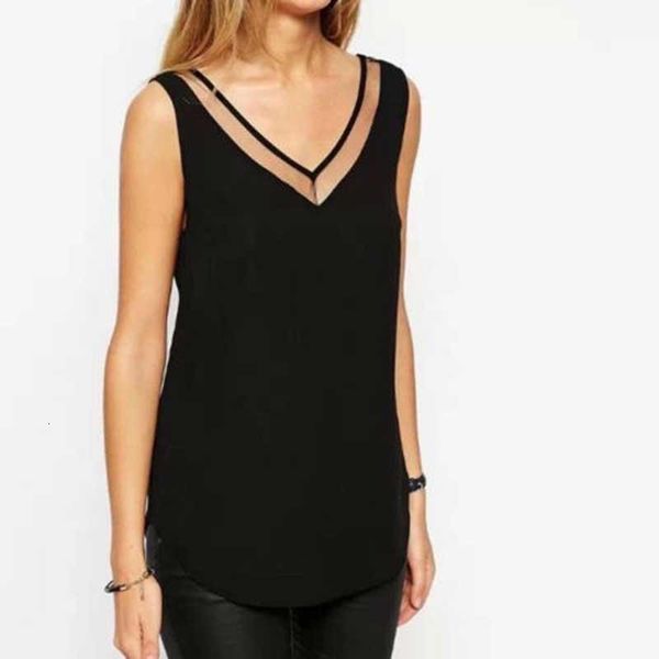 fashion chiffon slim loose v neck sleeveless vest shirt blouse for solid women girls xin shipping drop shipping, White
fashion chiffon slim loose v neck sleeveless vest shirt blouse for solid women girls xin shipping drop shipping, White