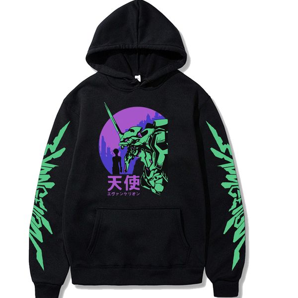 Evangelion men's Hoodie, street cloth, Unisex sv, funny, Japane animation, Black
Evangelion men's Hoodie, street cloth, Unisex sv, funny, Japane animation, Black