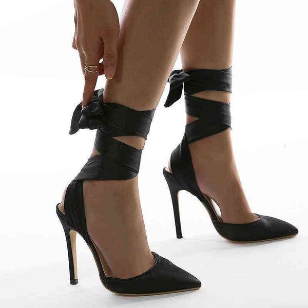 shoes dress women's 35 to 42 foot ring lace up thin heel hollow ribbon high sandals, Black
shoes dress women's 35 to 42 foot ring lace up thin heel hollow ribbon high sandals, Black