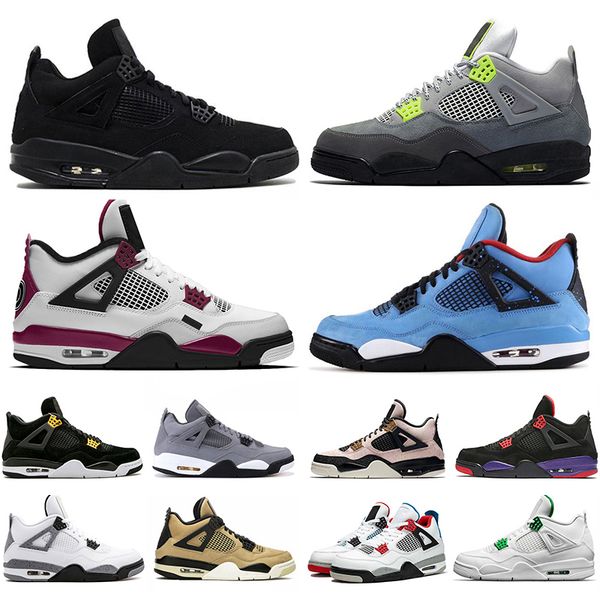 2020 jumpman neon 4 4s men women basketball shoes travis scott cactus jack black cat bred athletics mens womens trainers sports sneakers, White;red
2020 jumpman neon 4 4s men women basketball shoes travis scott cactus jack black cat bred athletics mens womens trainers sports sneakers, White;red