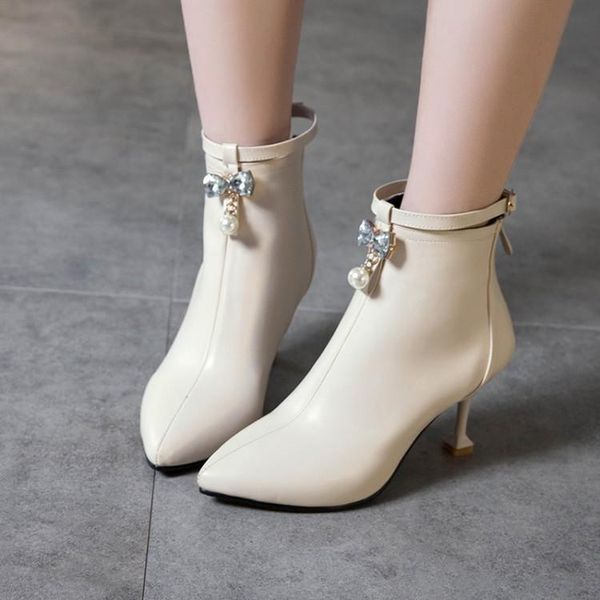 boots pxelena plus size 34-43 women ankle strange high heels pointed toe crystal party dress bride wedding shoes 2021 winter, Black
boots pxelena plus size 34-43 women ankle strange high heels pointed toe crystal party dress bride wedding shoes 2021 winter, Black