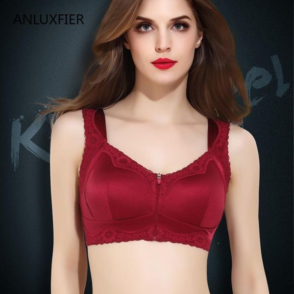 bras h9651 full cup bra underwear mastectomy resection without steel ring comfortable front zipper breathable lace, Red;black
bras h9651 full cup bra underwear mastectomy resection without steel ring comfortable front zipper breathable lace, Red;black