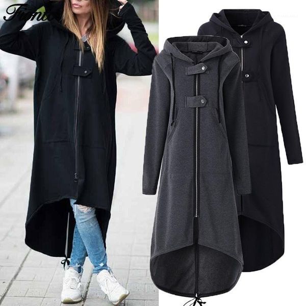 fionto autumn winter fashion long sleeve hooded trench coat black zipper plus size velvet long coat women overcoat clothes1, Tan;black
fionto autumn winter fashion long sleeve hooded trench coat black zipper plus size velvet long coat women overcoat clothes1, Tan;black