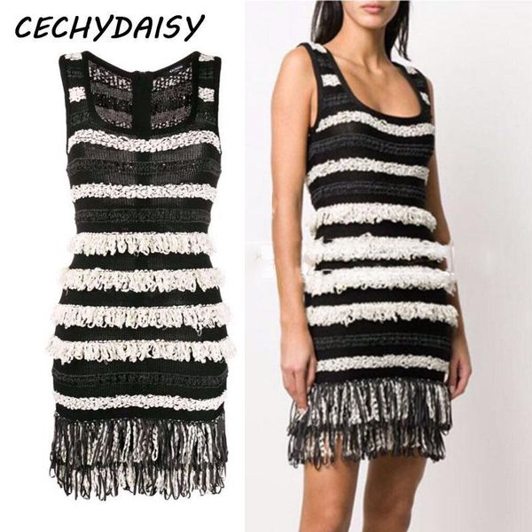 sweater dress women tassel stripes zipper elegant ladies knitted sleeveless party club summer dresses bodycon vestidos robe1, Black;gray
sweater dress women tassel stripes zipper elegant ladies knitted sleeveless party club summer dresses bodycon vestidos robe1, Black;gray