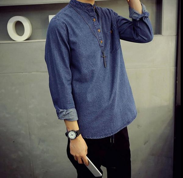 men's casual shirts / spring fashion collar sets leisure loose cotton long sleeve shirt cowboy /--xxl, White;black
men's casual shirts / spring fashion collar sets leisure loose cotton long sleeve shirt cowboy /--xxl, White;black