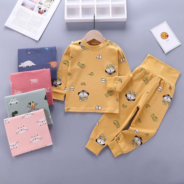 new spring winter underwear high waist belly protection set infant and young children's pure cotton autumn cloth, Blue;red
new spring winter underwear high waist belly protection set infant and young children's pure cotton autumn cloth, Blue;red