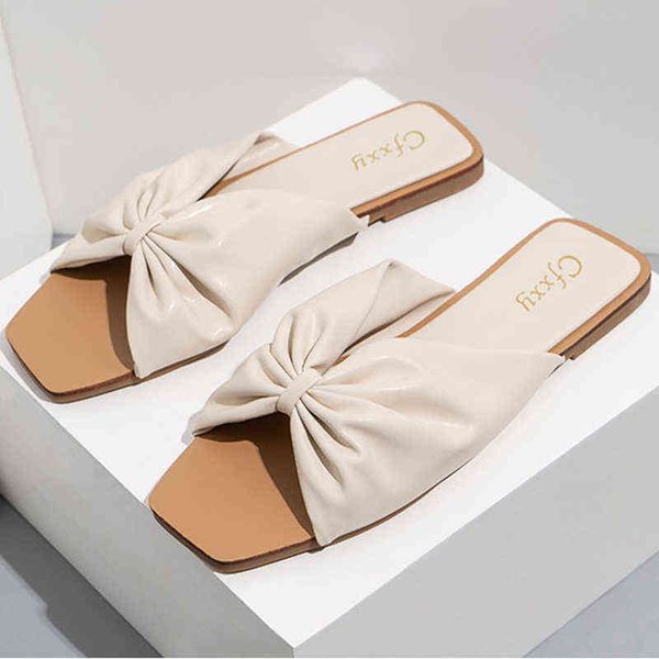 slippers women slippers style bowknot pleated sandals and slippers women's side head wear flat women's sandals woman shoes 220307, Black
slippers women slippers style bowknot pleated sandals and slippers women's side head wear flat women's sandals woman shoes 220307, Black