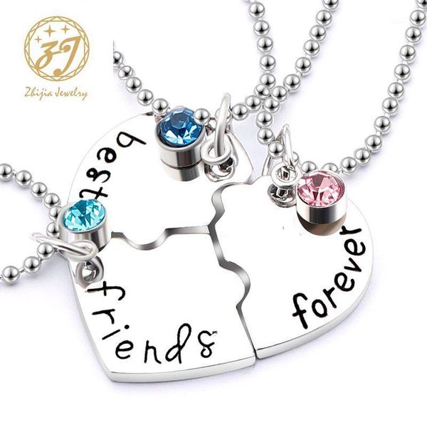 zhijia brand jewelry heart shape "friends forever" pendant necklace for men women vintage gifts for friends1, Silver
zhijia brand jewelry heart shape "friends forever" pendant necklace for men women vintage gifts for friends1, Silver
