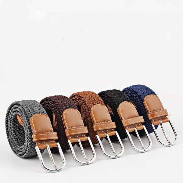 belts fashion casual knitted pin buckle belt women canvas elastic for jeans ceinture femme, Black;brown
belts fashion casual knitted pin buckle belt women canvas elastic for jeans ceinture femme, Black;brown