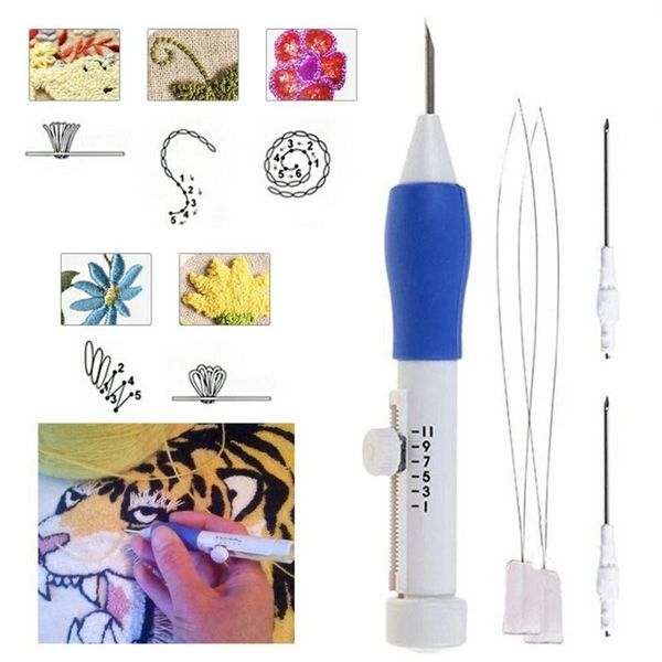 sewing notions & tools 3 needles 2 threaders craft tool punch needle set size embroidery stitching for diy, Black
sewing notions & tools 3 needles 2 threaders craft tool punch needle set size embroidery stitching for diy, Black