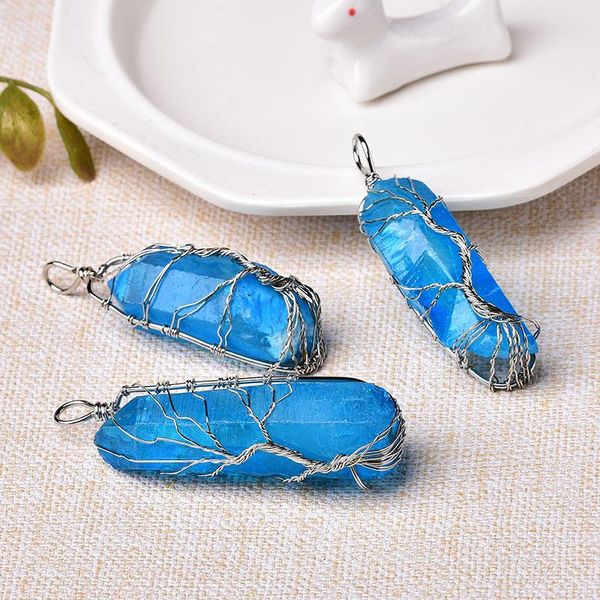 1pc natural crystal pendant aquamarine ornament tree of life fashion pendant necklace for women mineral jewelry raw crystals h bbyeks, Black
1pc natural crystal pendant aquamarine ornament tree of life fashion pendant necklace for women mineral jewelry raw crystals h bbyeks, Black