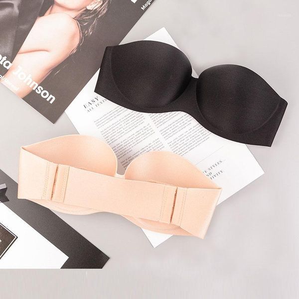 nickpuzi push up invisible bra strapless bras for women wedding bralette brassiere bra lingerie underwear1, Red;black
nickpuzi push up invisible bra strapless bras for women wedding bralette brassiere bra lingerie underwear1, Red;black