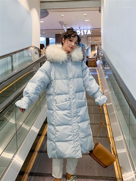 women's down & parkas winter duck jacket women long coat female thick clothes ladies large raccoon fur hood warm coats 20216661, Black
women's down & parkas winter duck jacket women long coat female thick clothes ladies large raccoon fur hood warm coats 20216661, Black